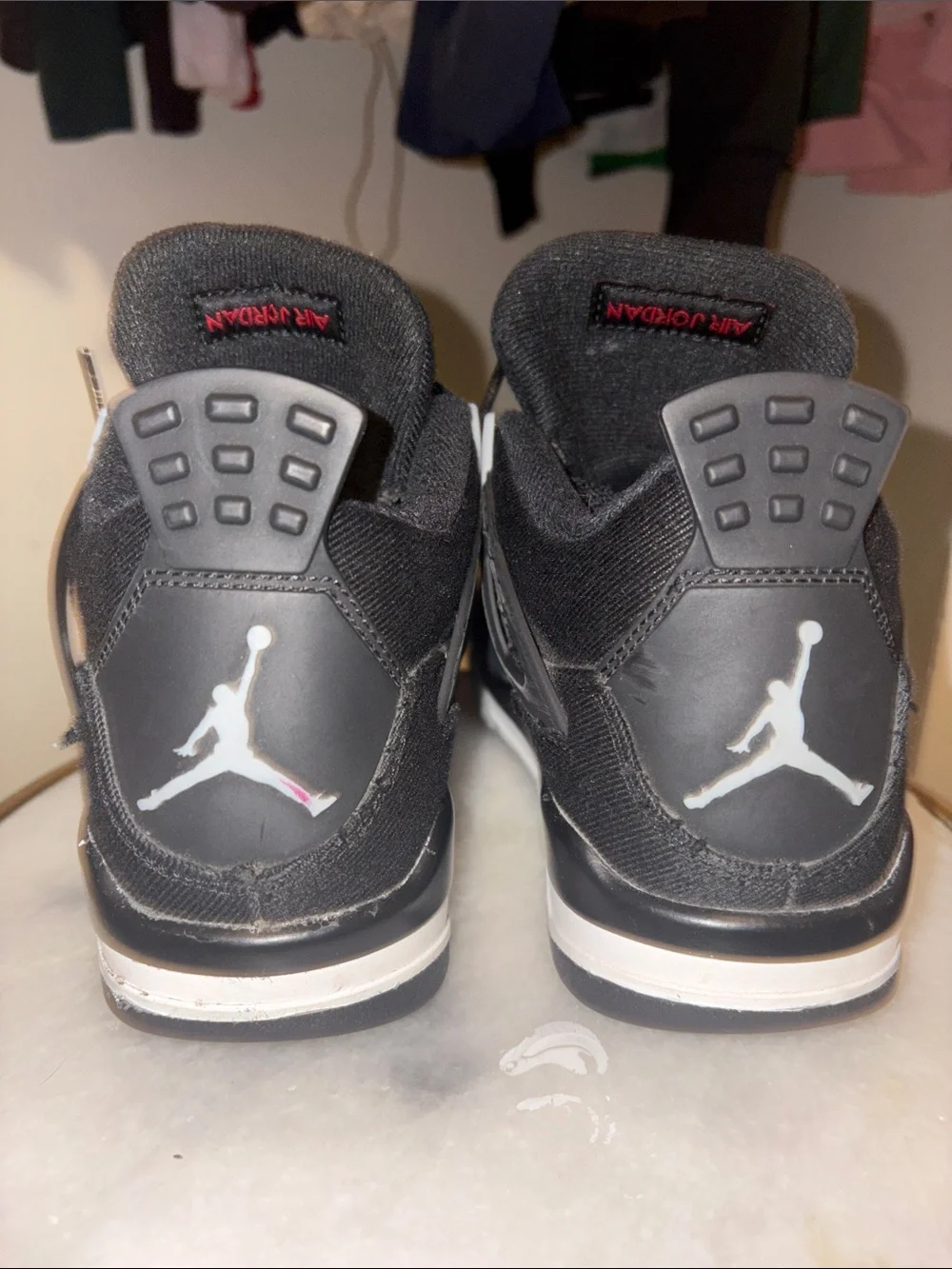 Air Jordan 4 Retro SE (GS) ‘Black Canvas’
